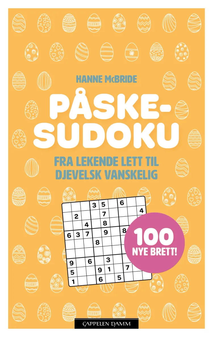 Omslag Påskesudoku av Hanne McBride (Heftet)