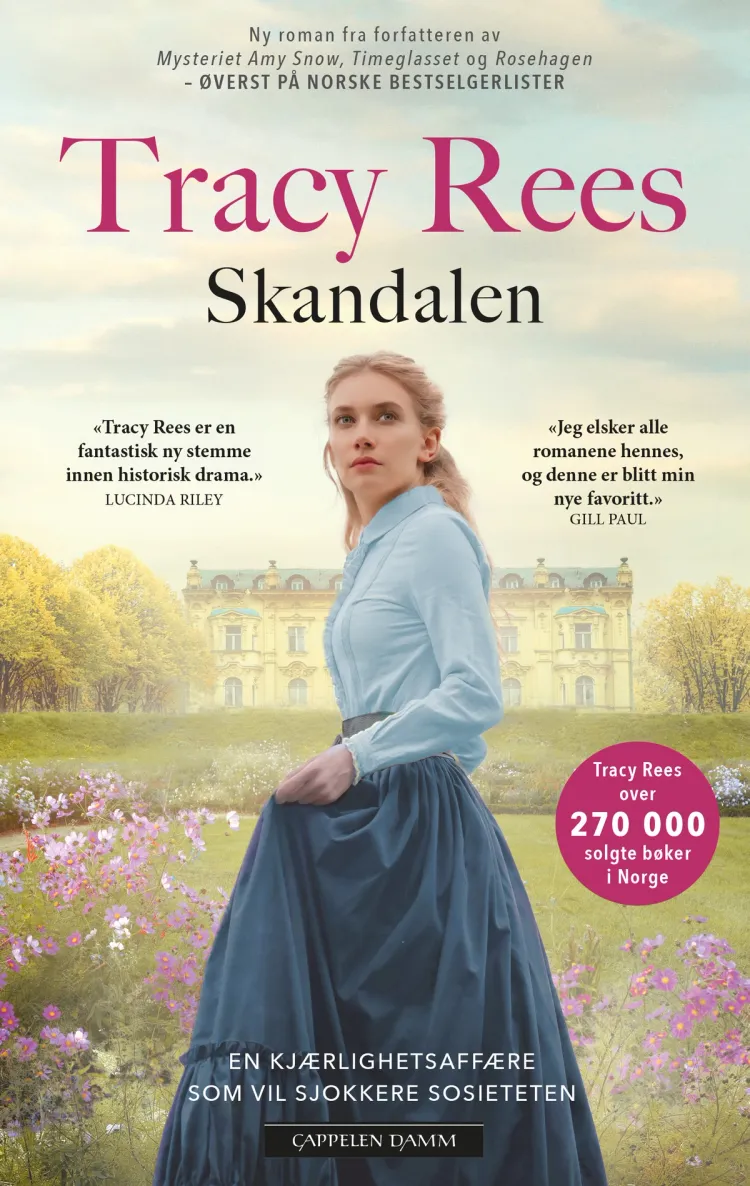 Omslag Skandalen av Tracy Rees (Innbundet)