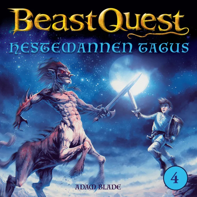Omslag Beast Quest - Hestemannen Tagus av Adam Blade (Lydbok)