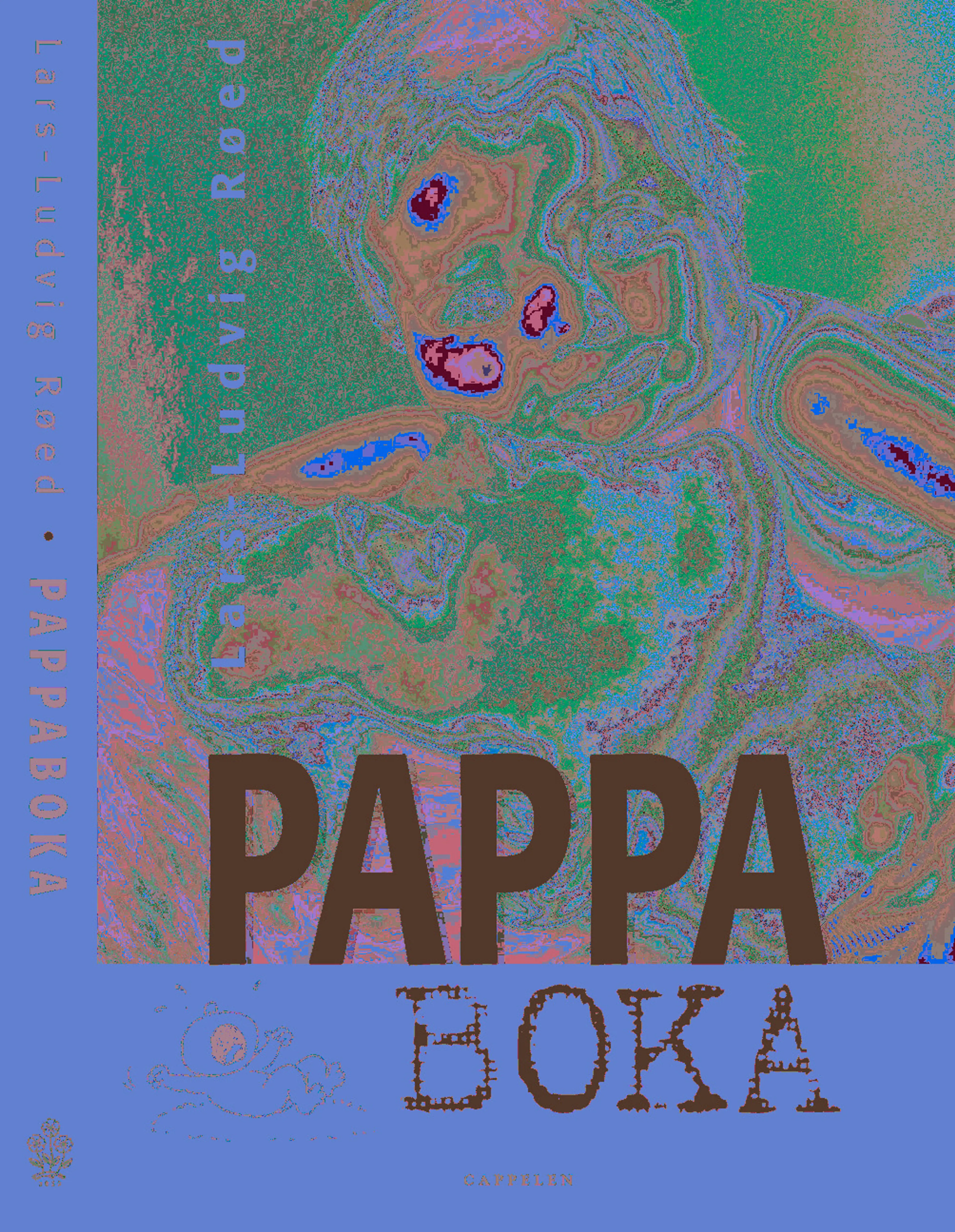 Omslag Pappaboka av Lars-Ludvig Røed (Innbundet)