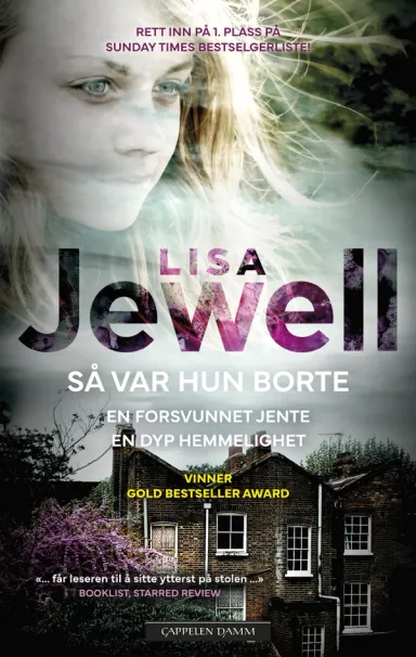 Omslag Så var hun borte av Lisa Jewell (Heftet)