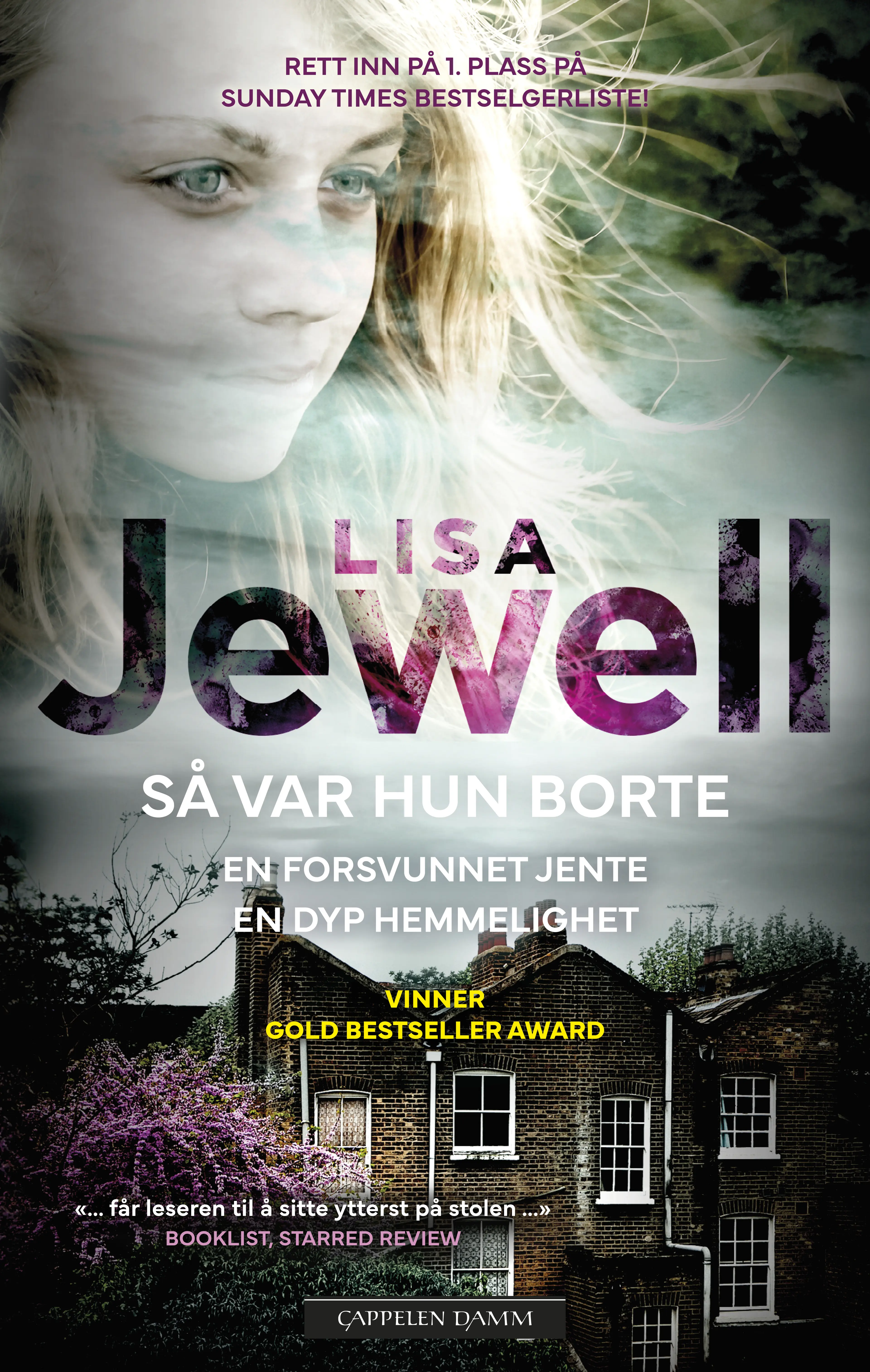 Omslag Så var hun borte av Lisa Jewell (Heftet)