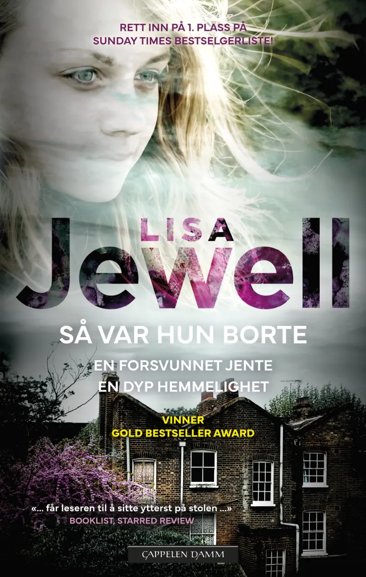 Omslag Så var hun borte av Lisa Jewell (Heftet)