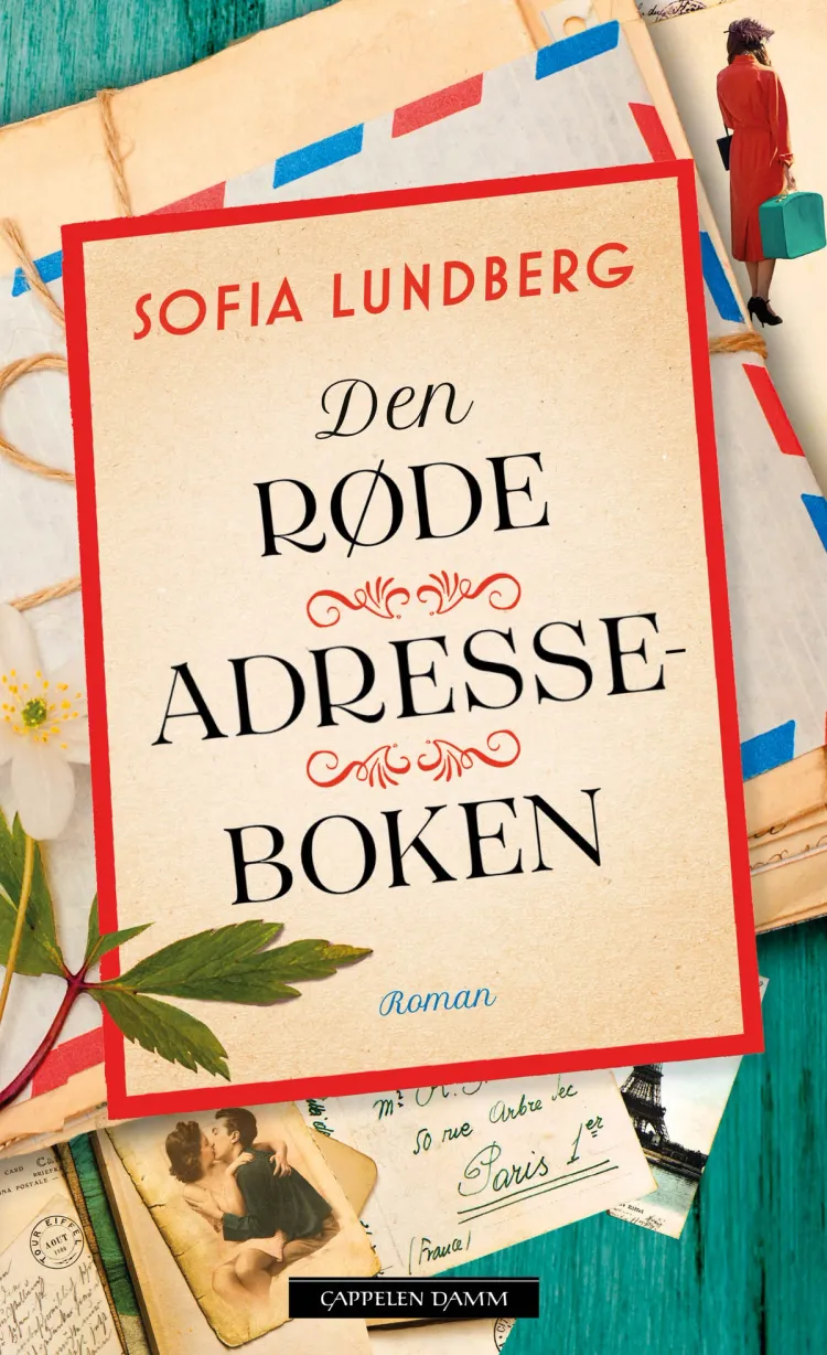 Omslag Den røde adresseboken av Sofia Lundberg (Innbundet)