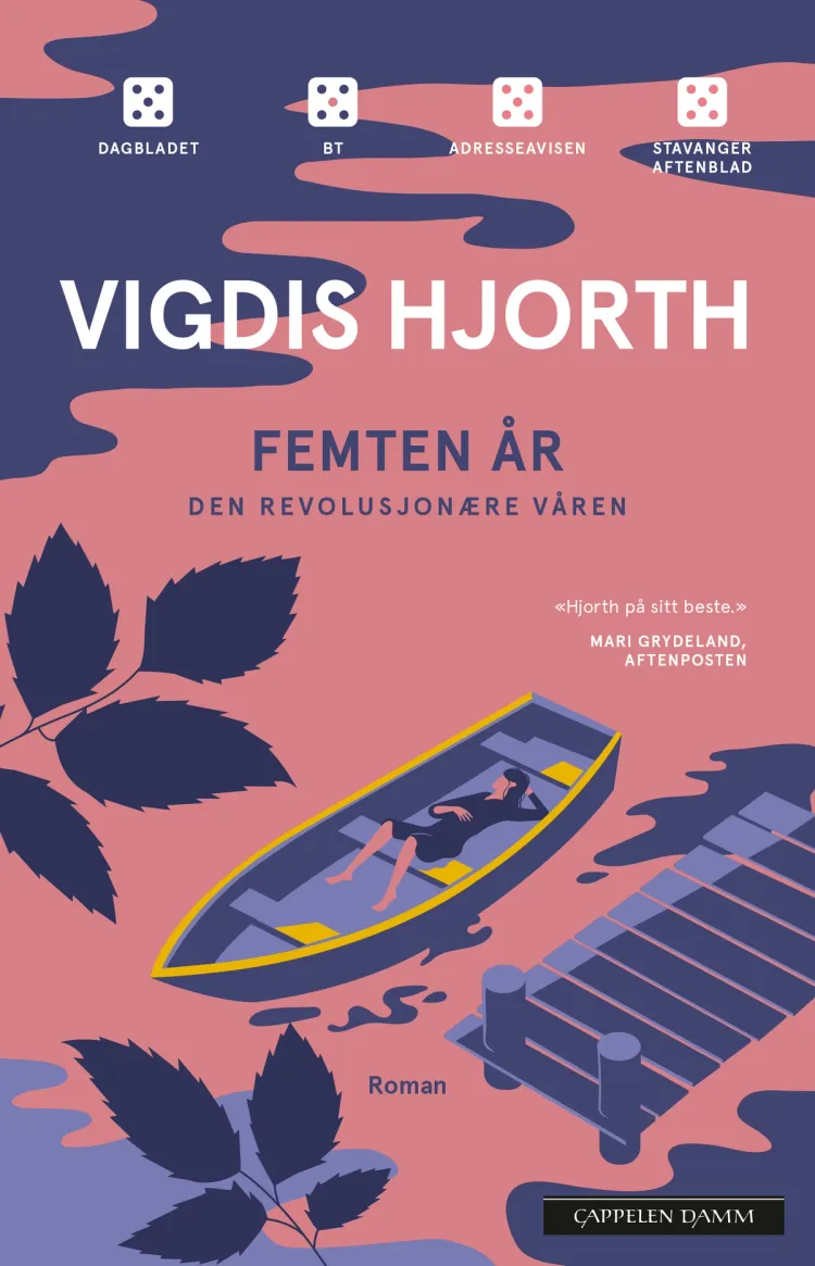 Omslag Femten år. Den revolusjonære våren av Vigdis Hjorth (Heftet)