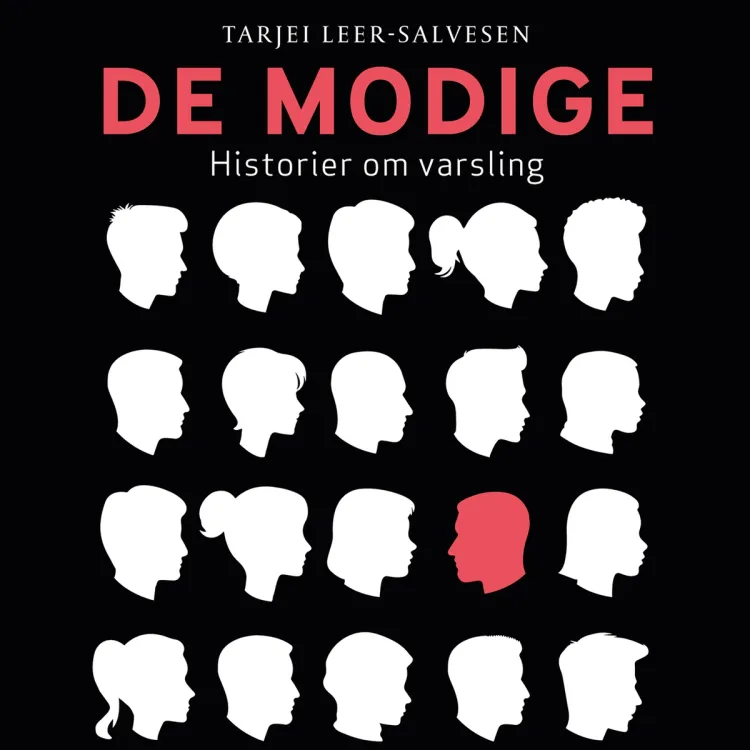 Omslag De modige - Historier om varsling av Tarjei Leer-Salvesen (Lydbok)