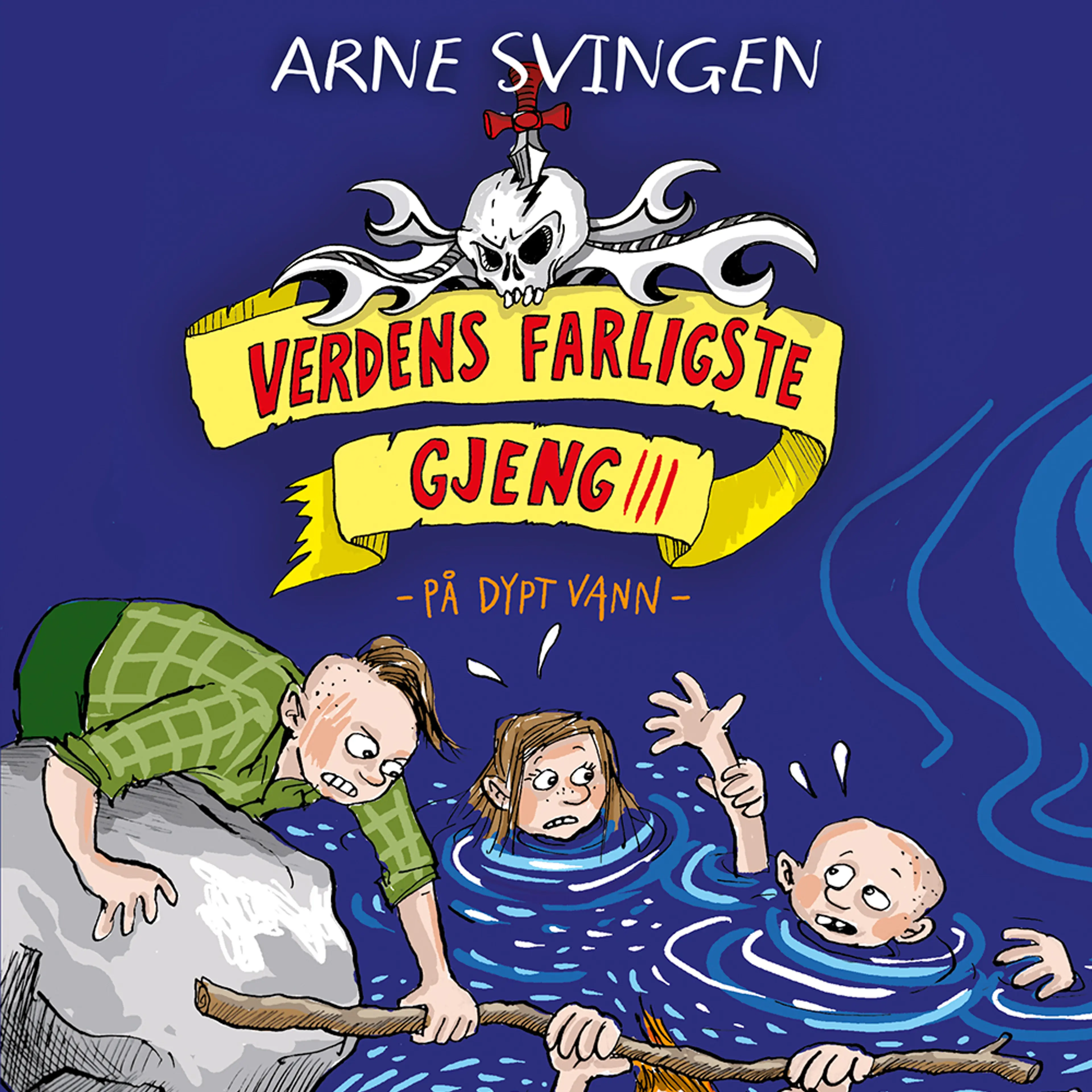Omslag På dypt vann av Arne Svingen (Lydbok)