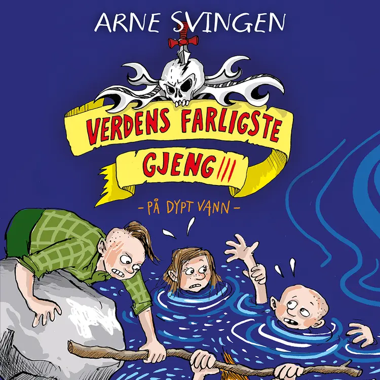 Omslag På dypt vann av Arne Svingen (Lydbok)