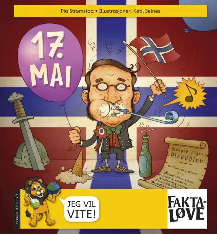 Omslag 17. mai av Pia Strømstad (Innbundet)