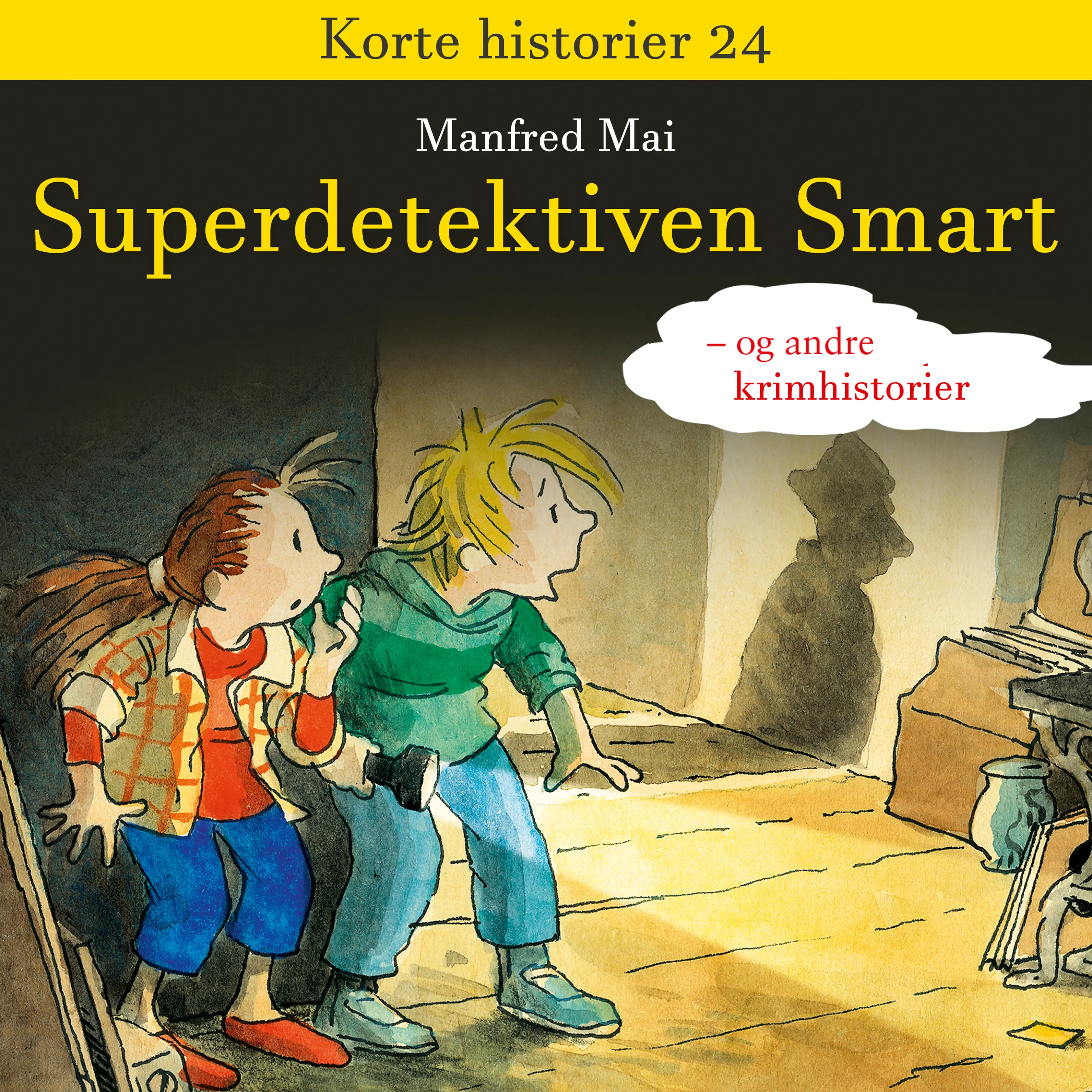 Omslag Superdetektiven Smart - og andre krimhistorier av Manfred Mai (Lydbok)