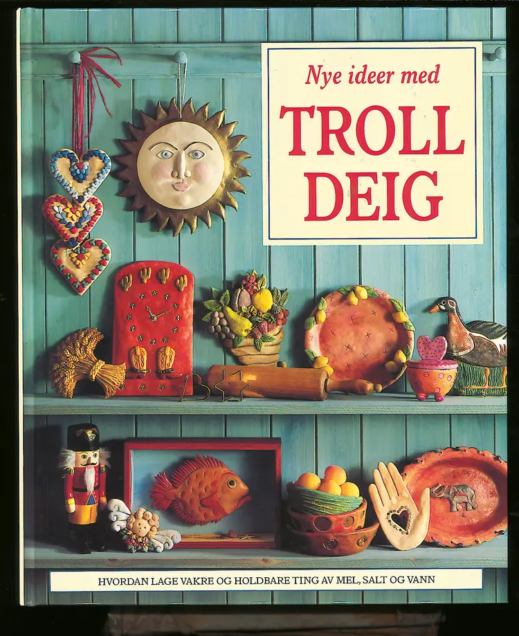 Omslag Nye ideer med trolldeig av Cheryl Owen (Innbundet)