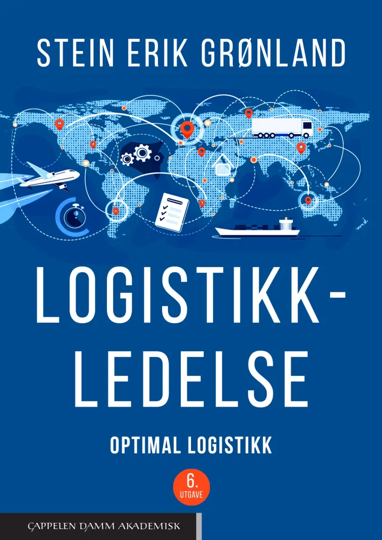 Omslag Logistikkledelse av Stein Erik Grønland (Heftet)