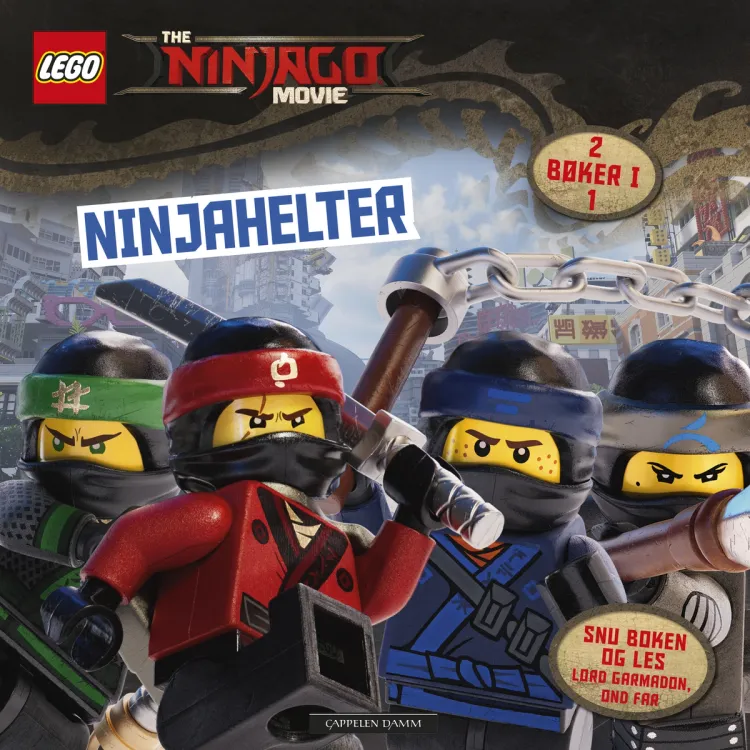 Omslag LEGO® The NINJAGO® Movie™ - Ninjahelter av Michael Petranek (Innbundet)