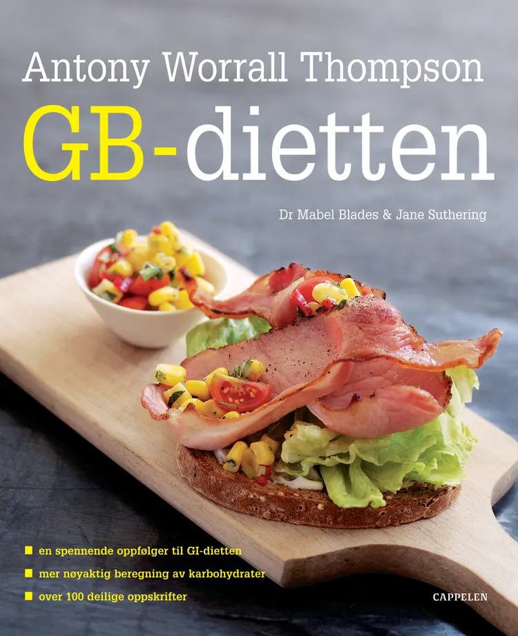 Omslag GB-dietten av Antony Worrall Thompson (Heftet)