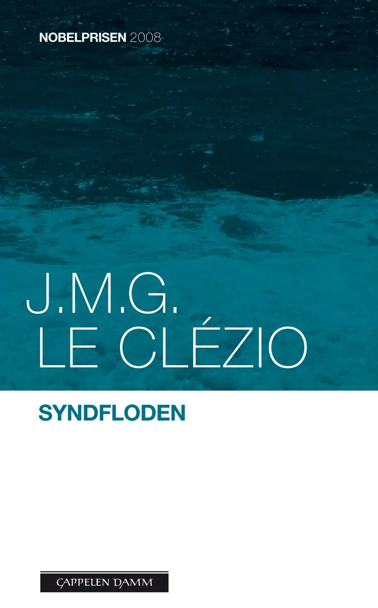 Omslag Syndfloden av Jean-Marie Gustave Le Clézio (Heftet)