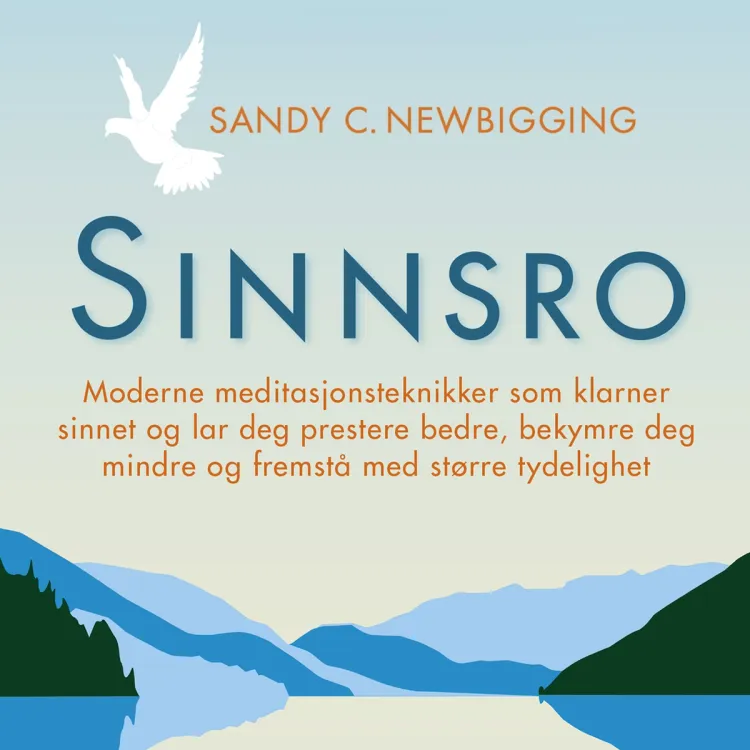 Omslag Sinnsro - Moderne meditasjonsteknikker som klarner sinnet av Sandy Newbigging (Lydbok)