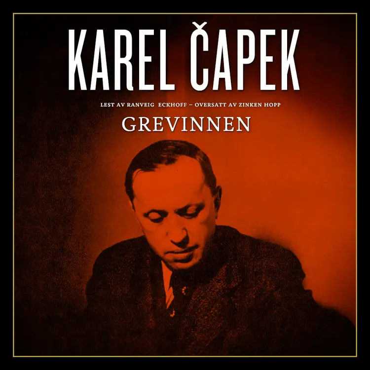Omslag Grevinnen av Karel Capek (Lydbok)