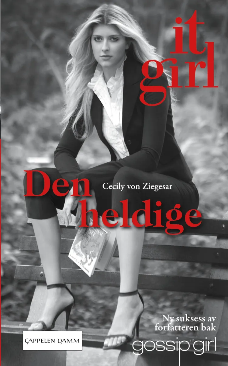 Omslag Den heldige av Cecily von Ziegesar (Heftet)