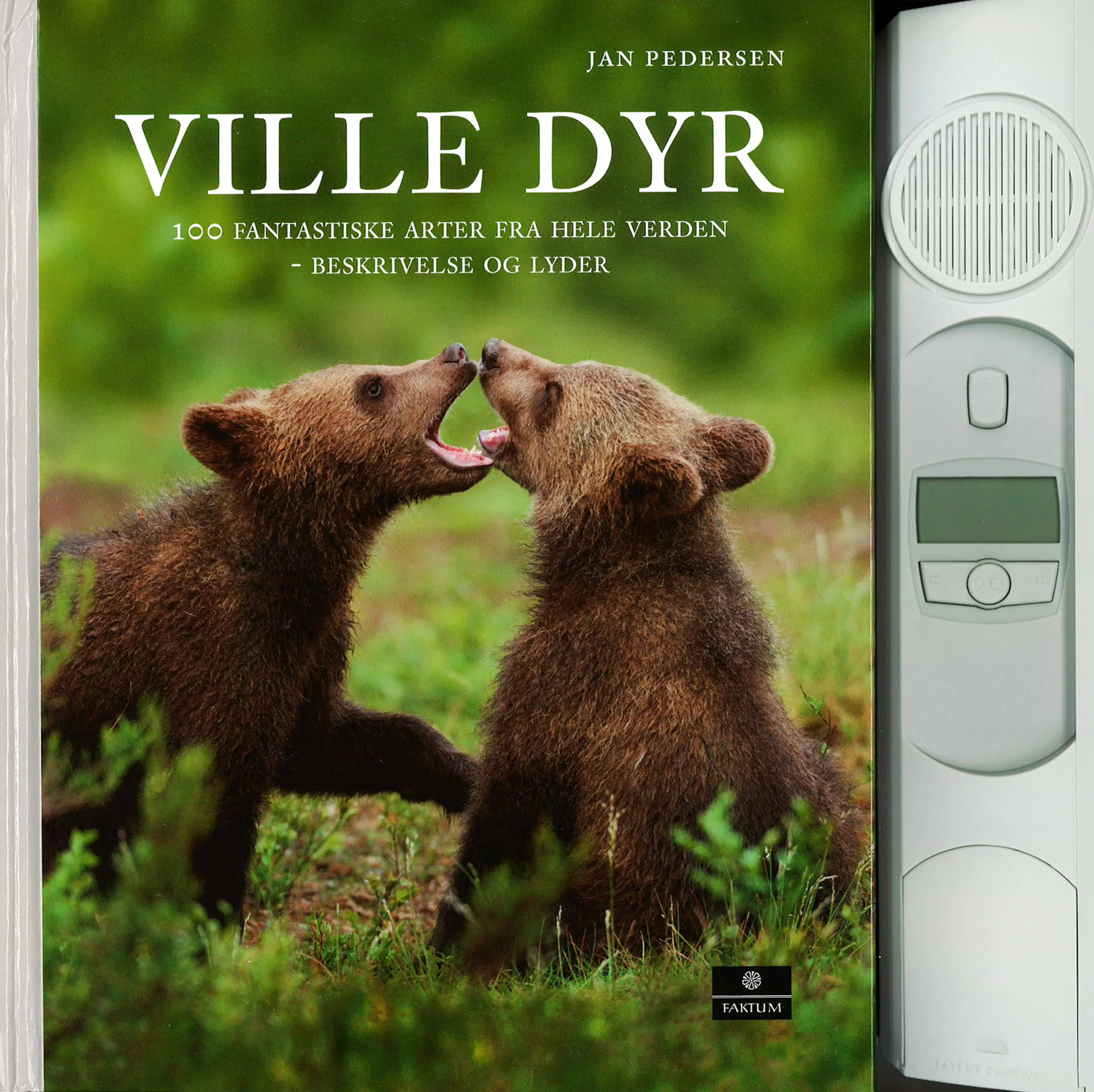 Omslag Ville dyr av Jan Pedersen (Innbundet)