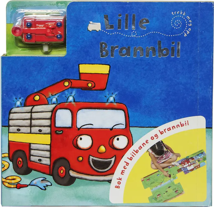 Omslag Lille Brannbil av Kait Eaton (Innbundet)