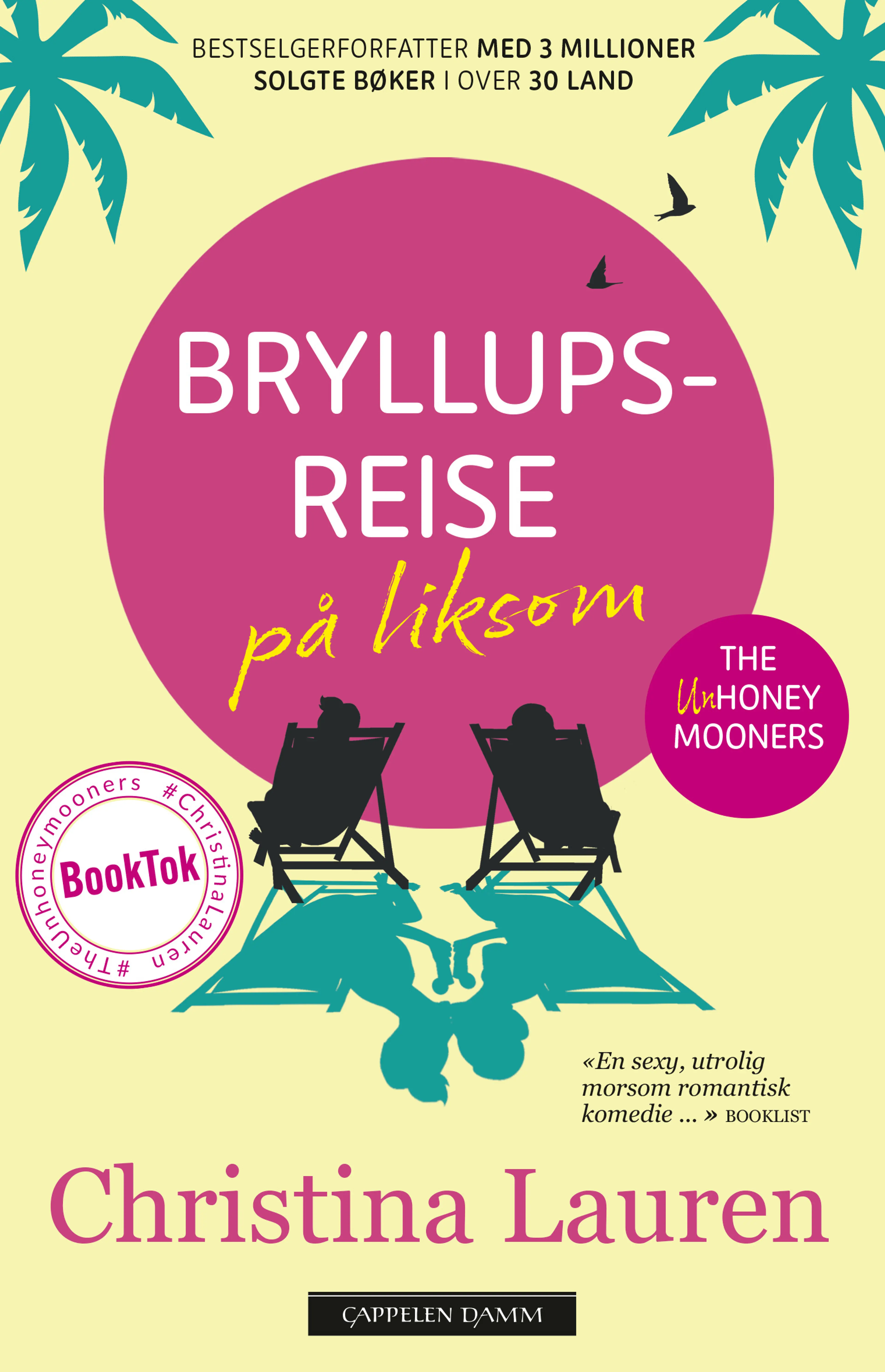 Omslag Bryllupsreise på liksom av Christina Lauren (Ebok)