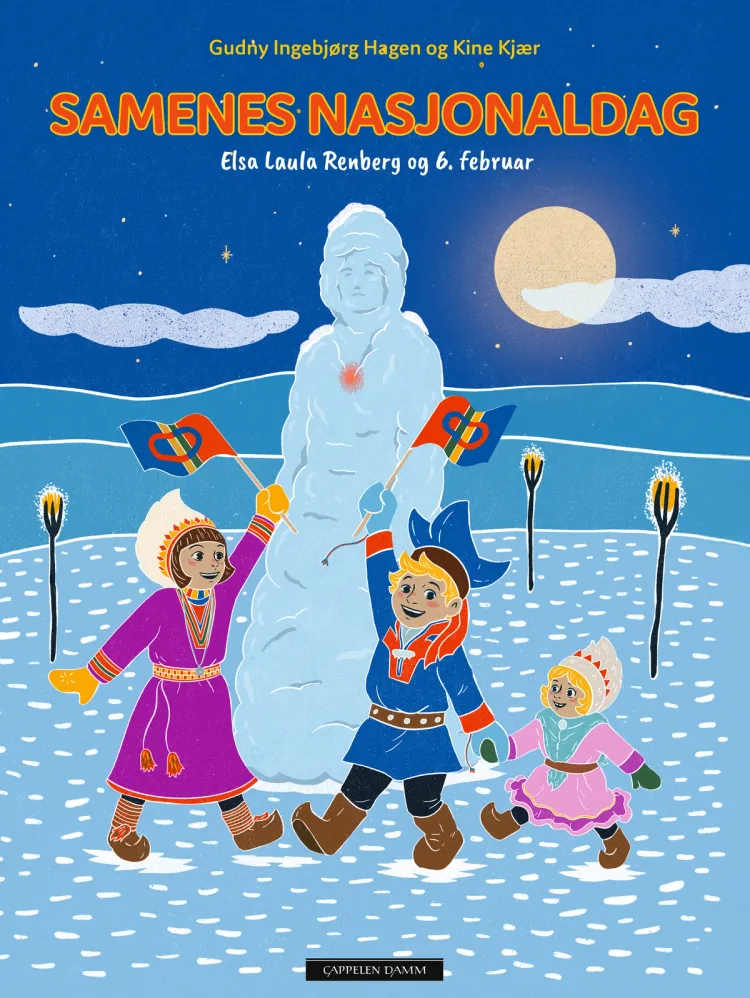 Omslag Samenes nasjonaldag av Gudny Ingebjørg Hagen (Innbundet)