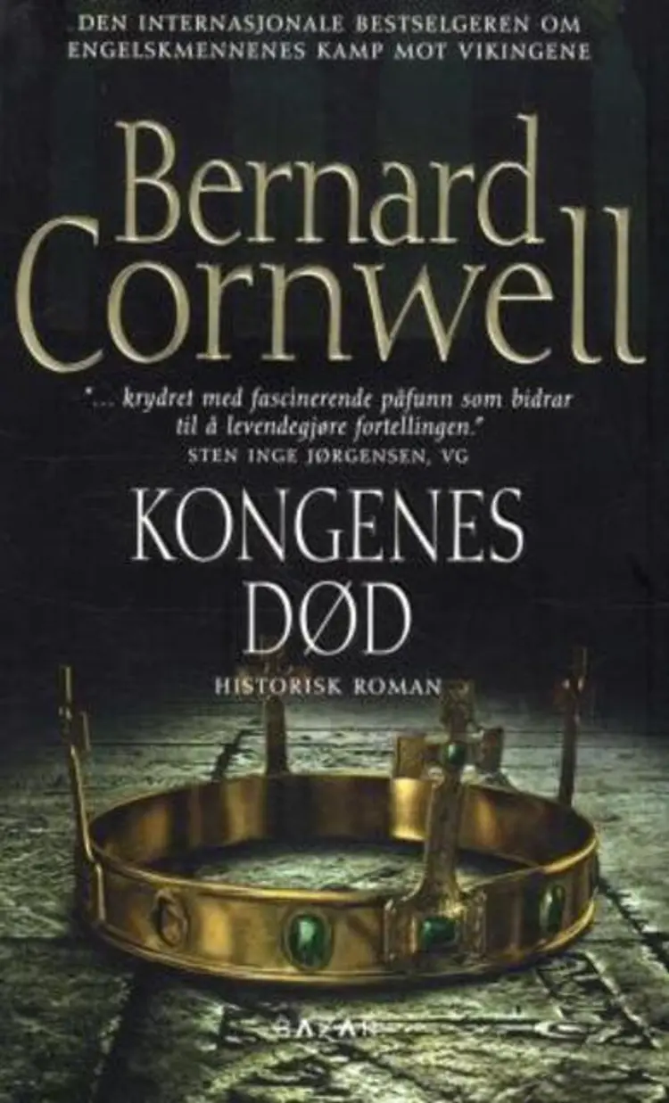 Omslag Kongenes død av Bernard Cornwell (Heftet)