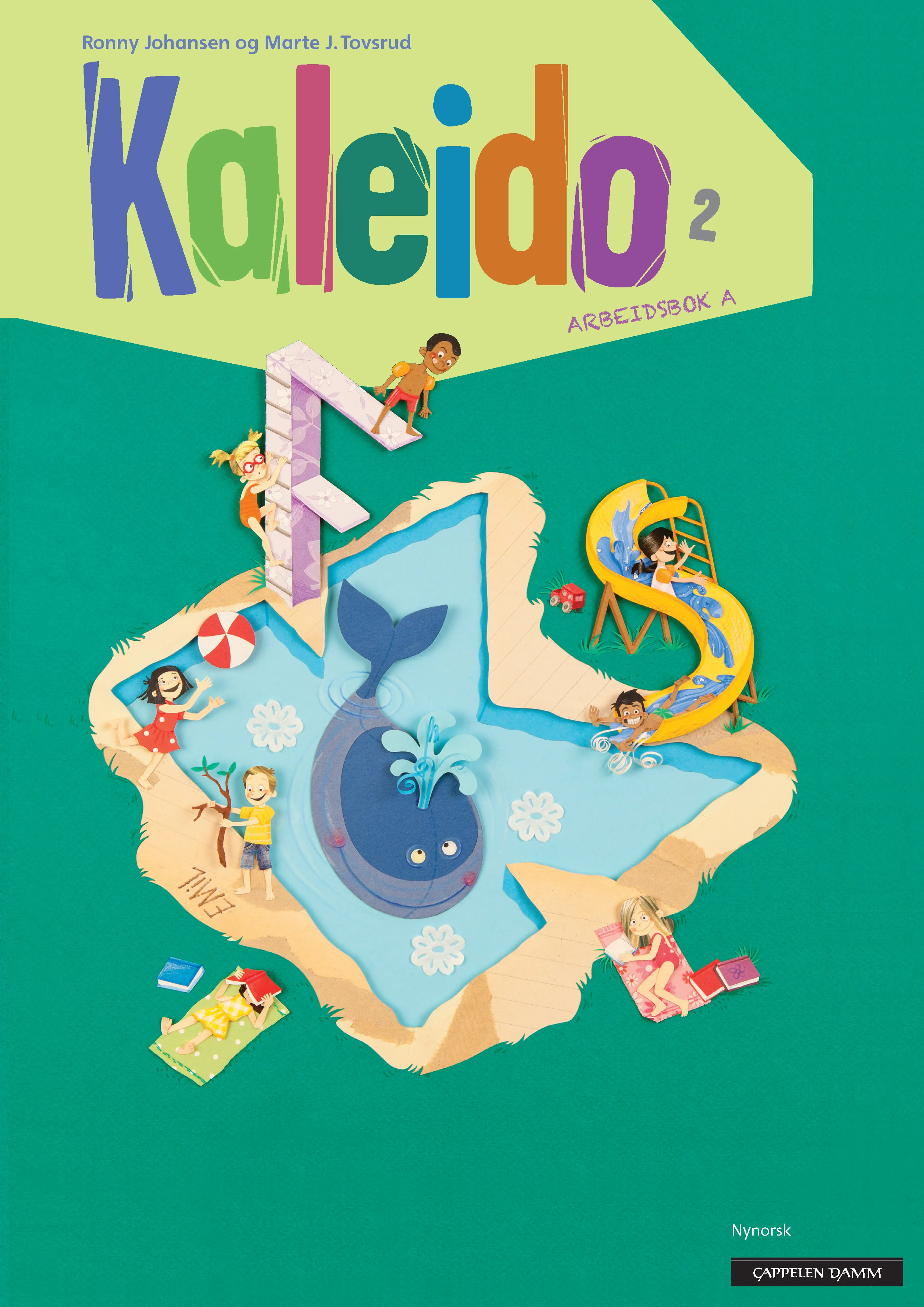Omslag Kaleido 2 Arbeidsbok A av Ronny Johansen og Marte Jørgensen Tovsrud (Heftet)