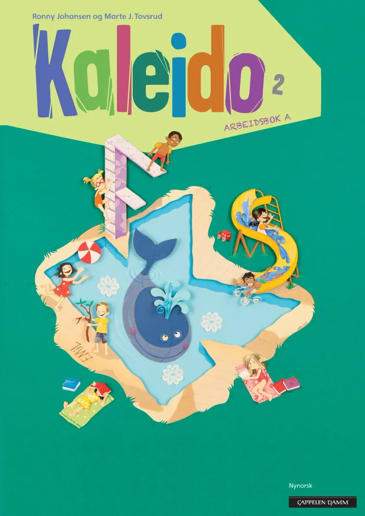 Omslag Kaleido 2 Arbeidsbok A av Ronny Johansen og Marte Jørgensen Tovsrud (Heftet)