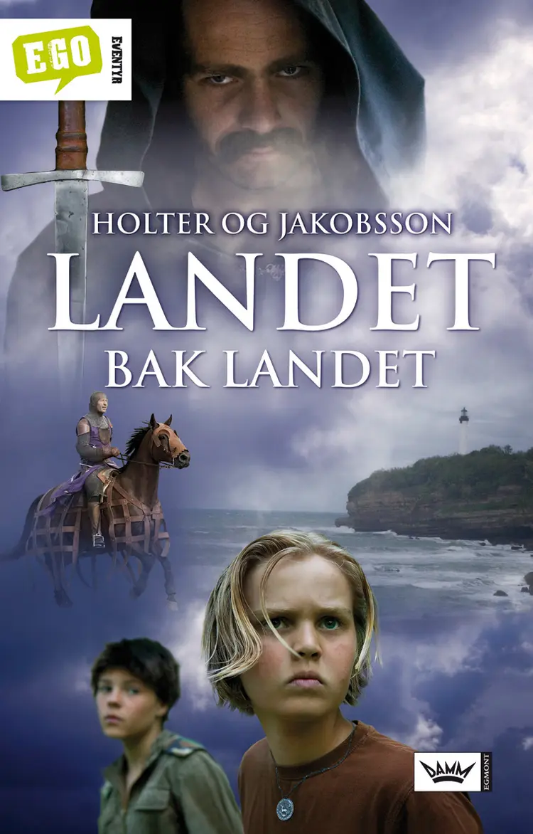 Omslag Landet bak landet av Matthijs Holter og Magnus Jakobsson (Innbundet)