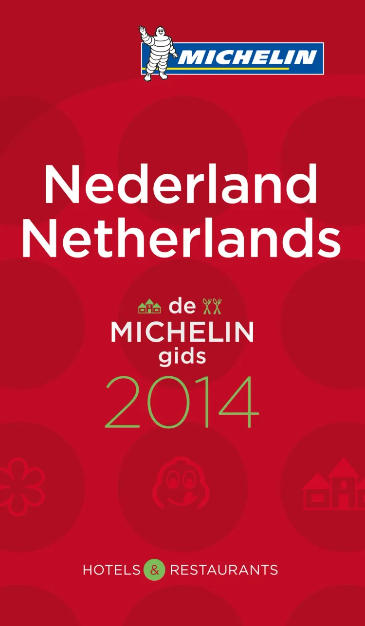 Omslag Nederland 2014 (MI rød guide) av Michelin (Heftet)