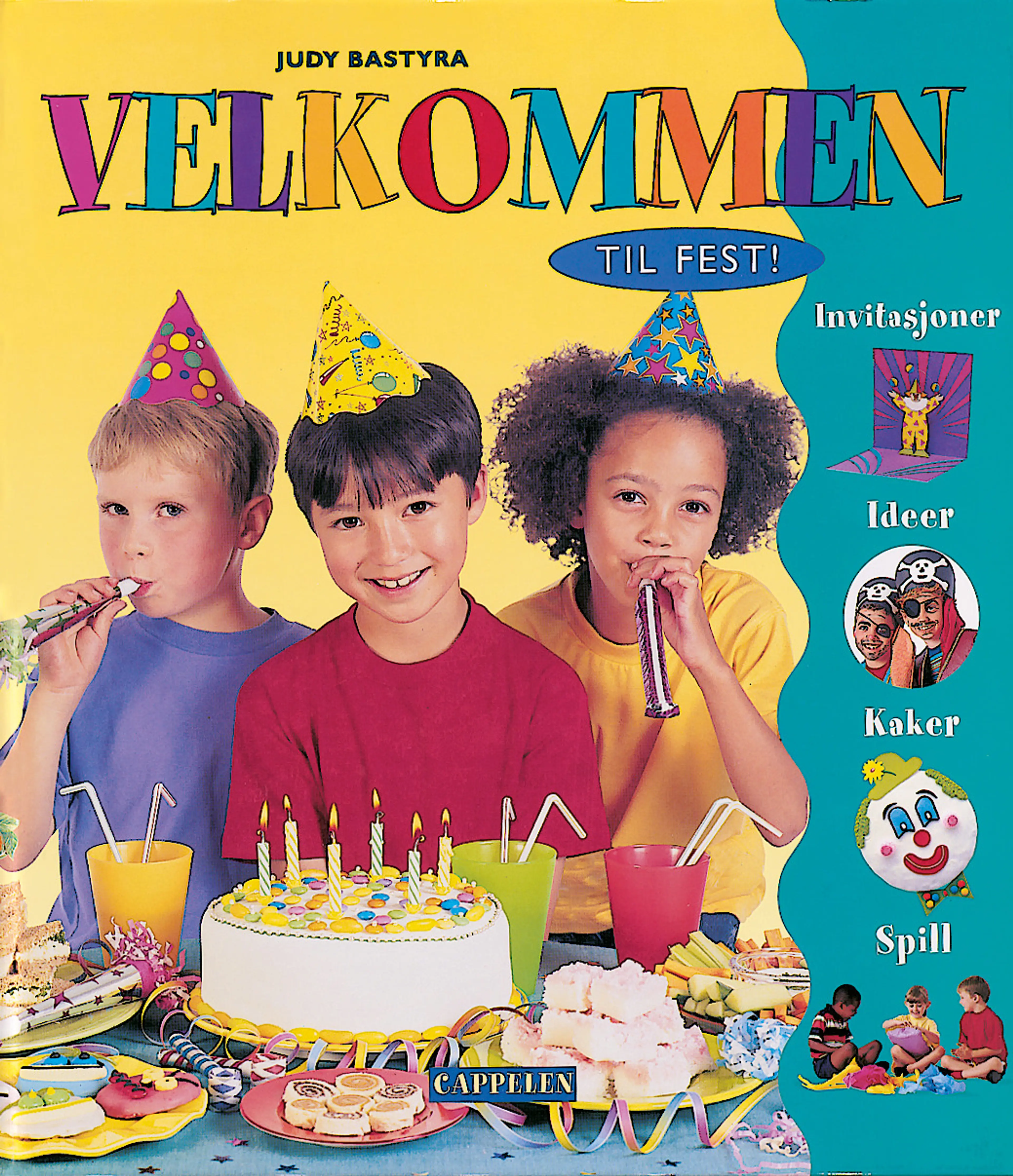 Omslag Velkommen til fest (Innbundet)