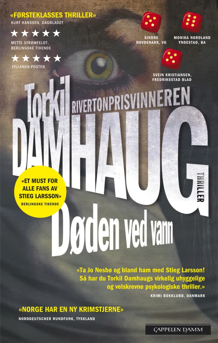 Omslag Døden ved vann av Torkil Damhaug (Heftet)