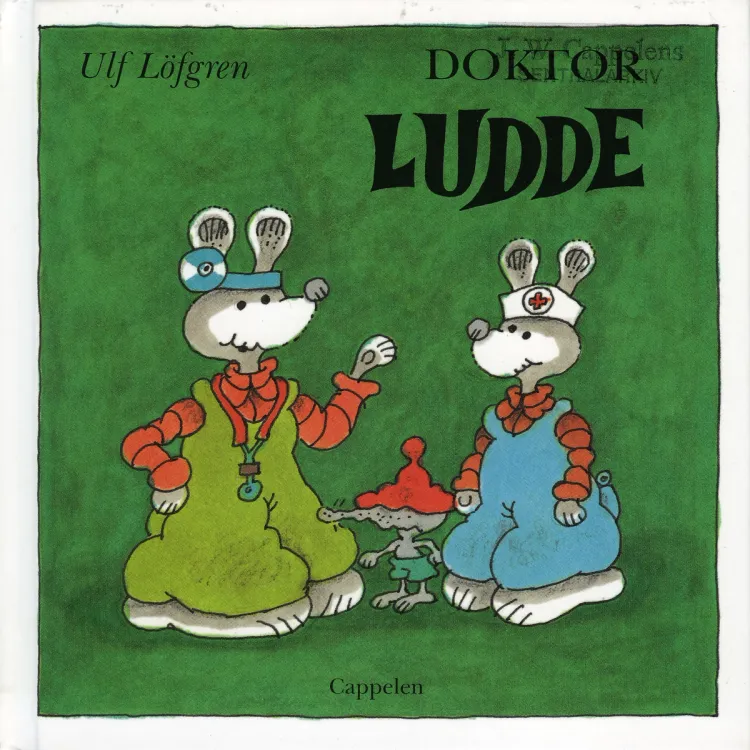 Omslag Doktor Ludde av Ulf Löfgren (Innbundet)