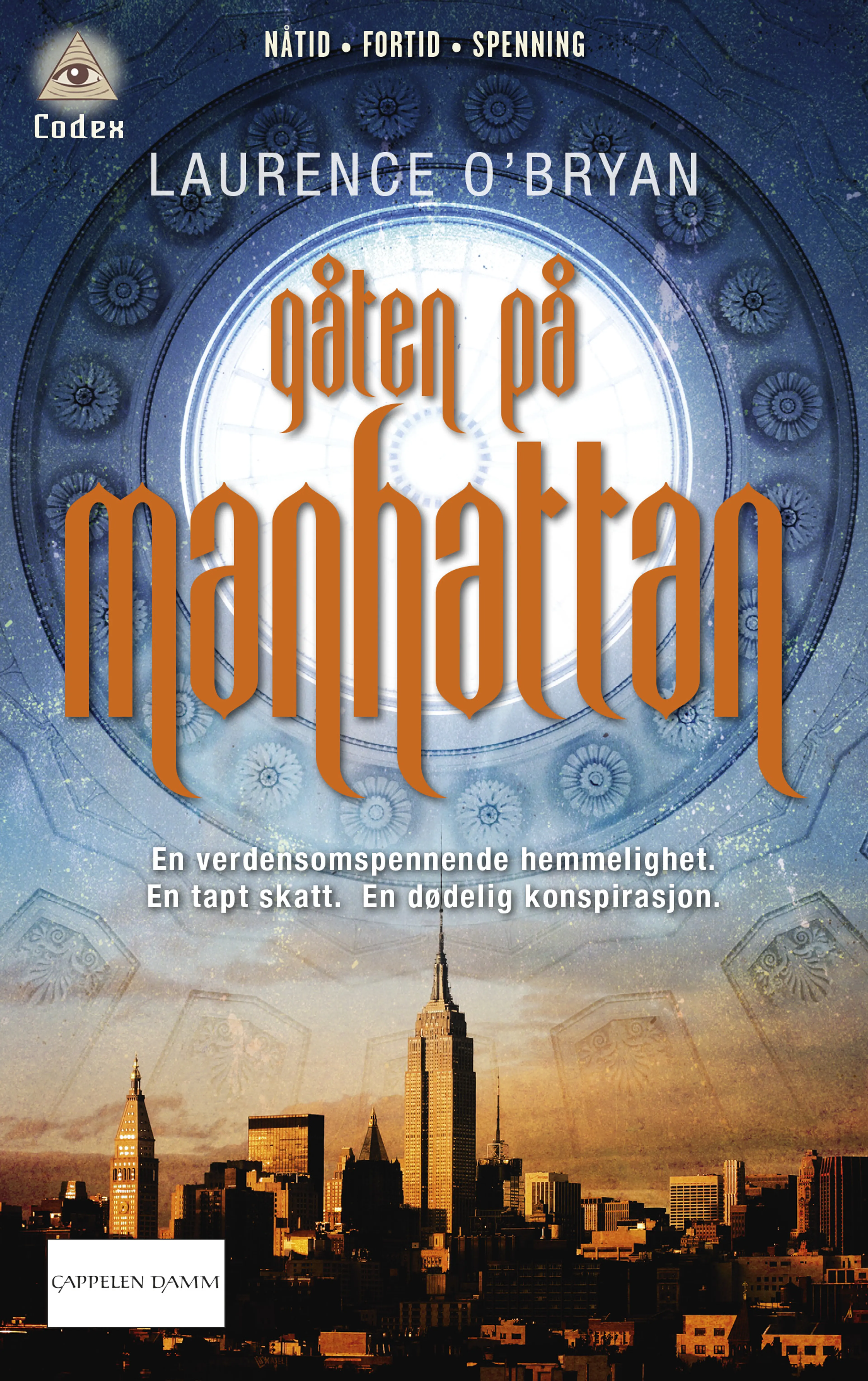 Omslag Gåten på Manhattan av Laurence O'Bryan (Heftet)