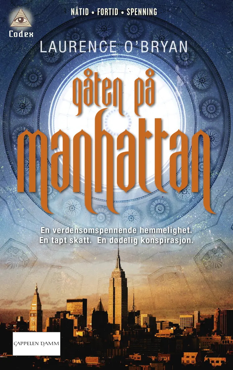 Omslag Gåten på Manhattan av Laurence O'Bryan (Heftet)