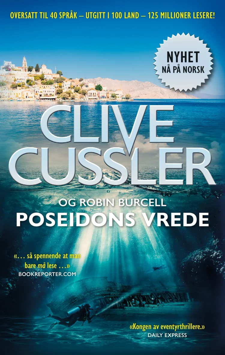 Omslag Poseidons vrede av Clive Cussler (Ebok)