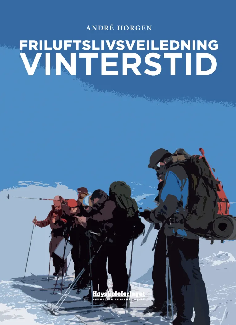 Omslag Friluftslivsveiledning vinterstid av André Horgen (Heftet)