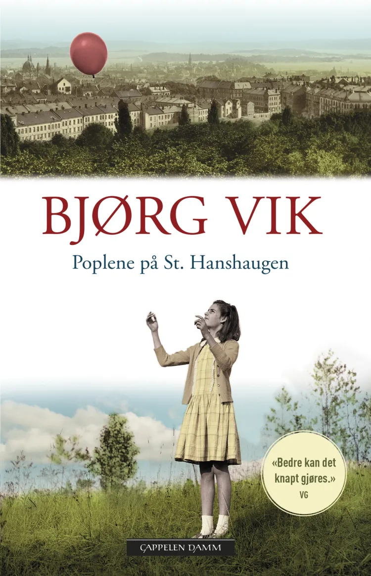 Omslag Poplene på St.Hanshaugen av Bjørg Vik (Heftet)