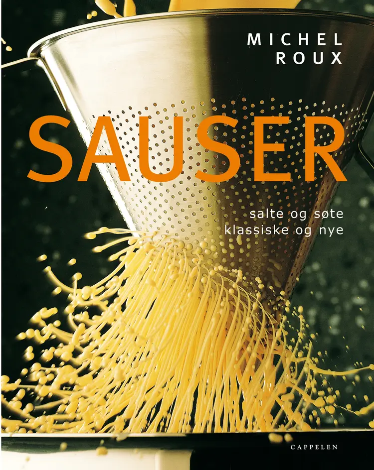 Omslag Sauser av Michel Roux (Innbundet)