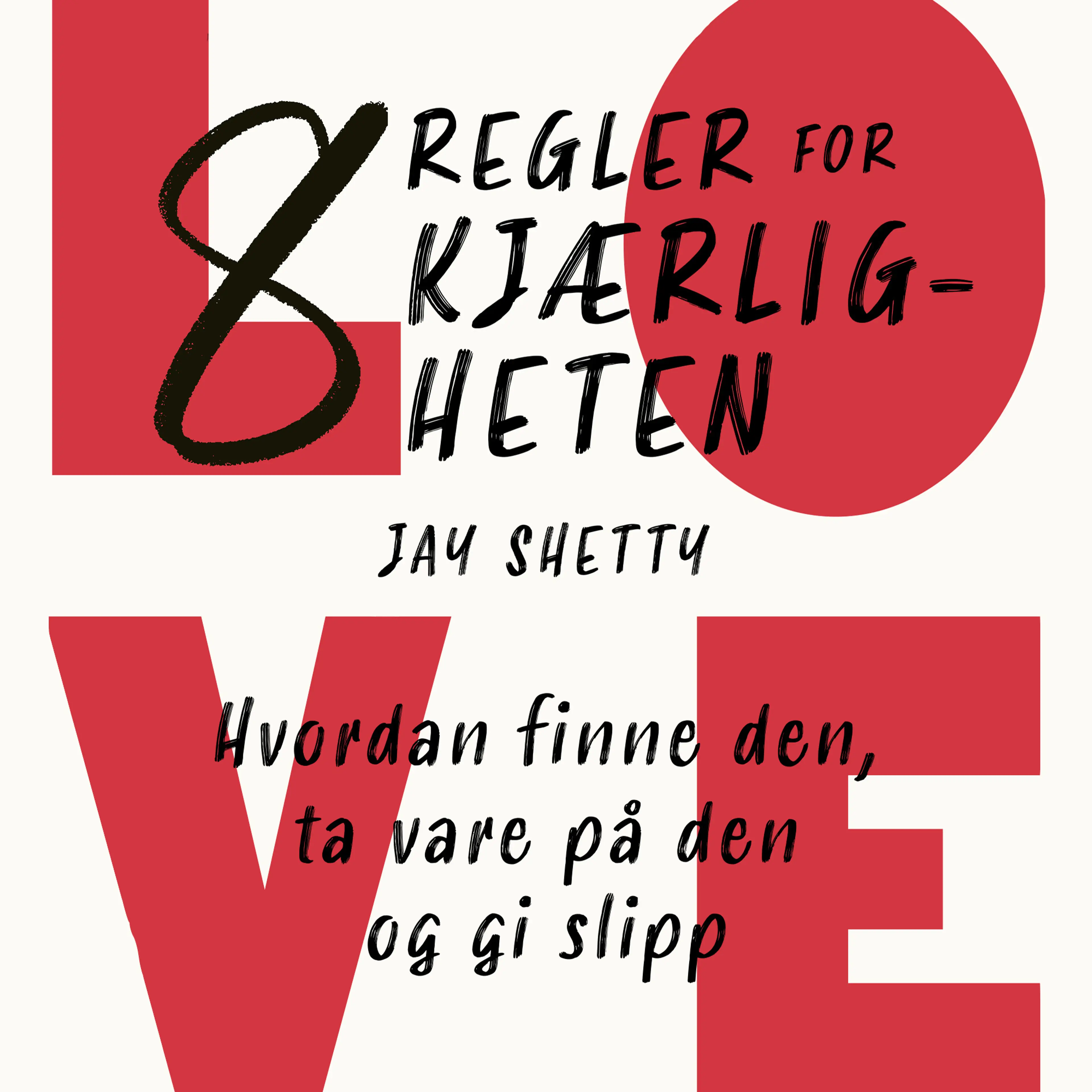 Omslag 8 regler for kjærligheten - Hvordan finne den, ta vare på den og gi slipp av Jay Shetty (Lydbok)