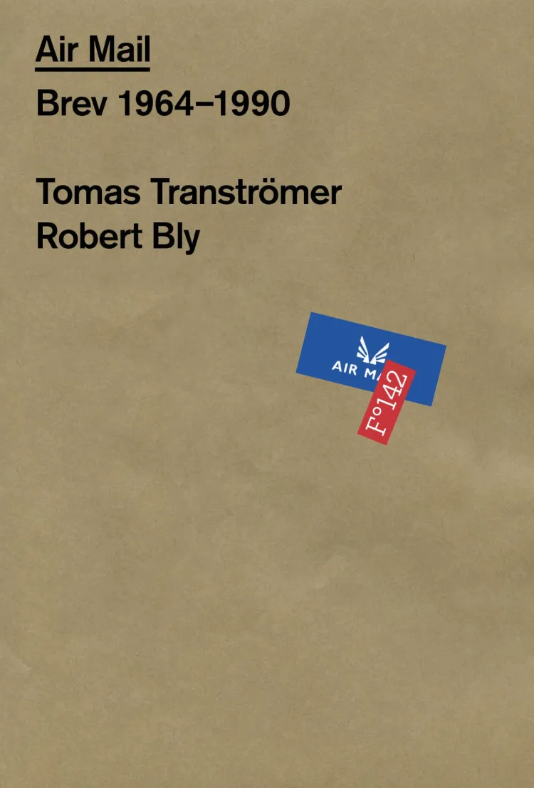 Omslag Air Mail av Tomas Tranströmer, Robert Bly og Jan Erik Vold (Innbundet)