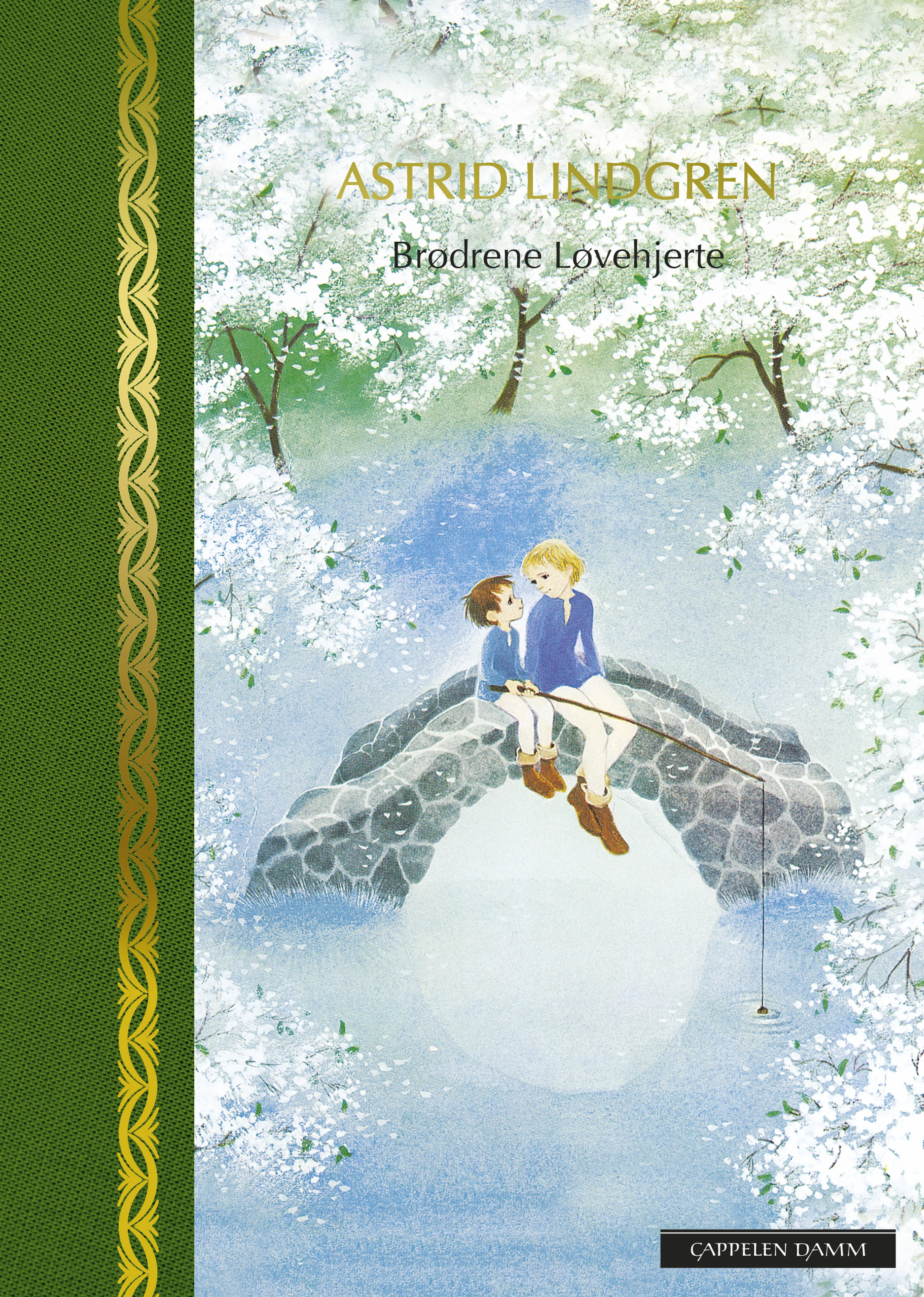 Omslag Brødrene Løvehjerte av Astrid Lindgren (Innbundet)