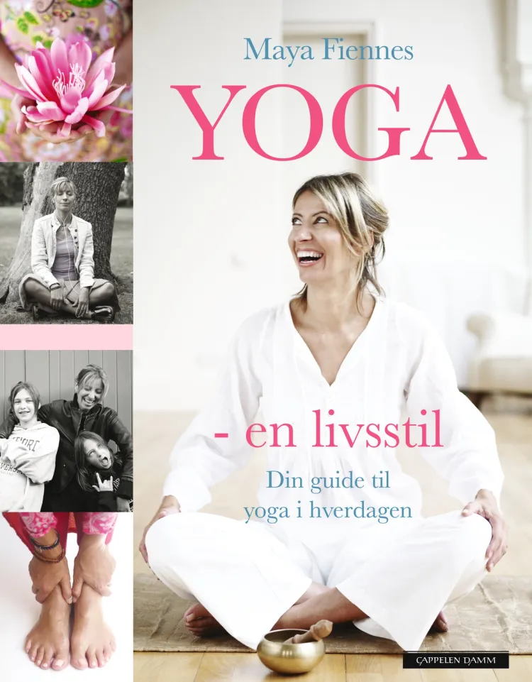 Omslag Yoga - en livsstil av Maya Fiennes (Innbundet)