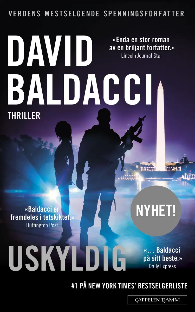 Omslag Uskyldig av David Baldacci (Heftet)