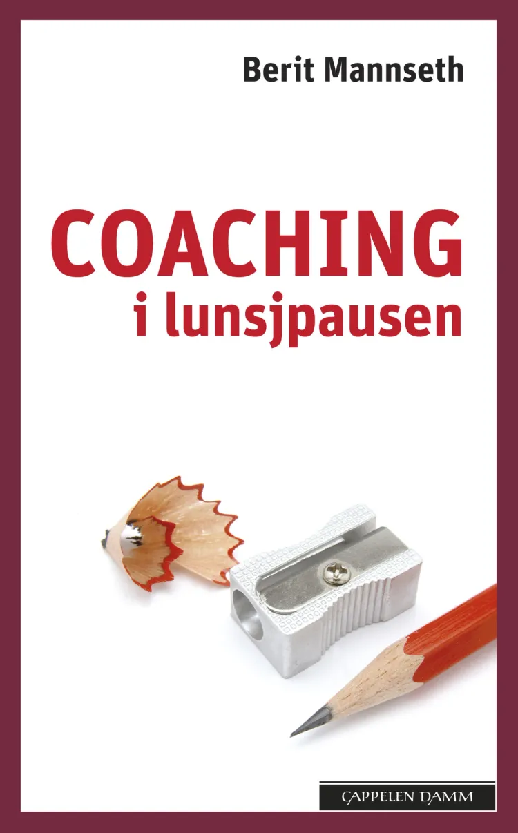 Omslag Coaching i lunsjpausen av Berit Mannseth (Heftet)