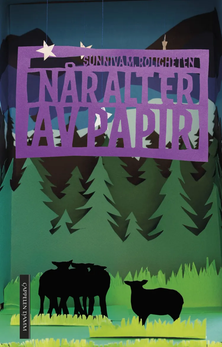 Omslag Når alt er av papir av Sunniva M. Roligheten (Ebok)