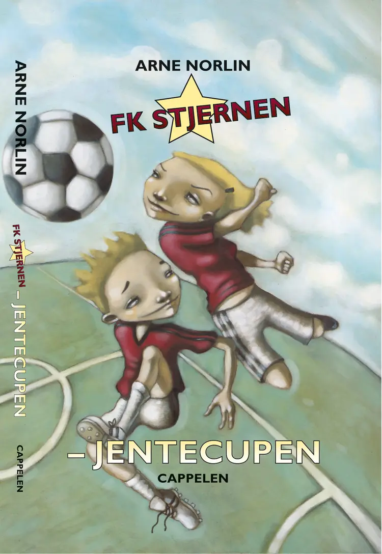 Omslag Fk stjernen - jentecupen av Arne Norlin (Innbundet)