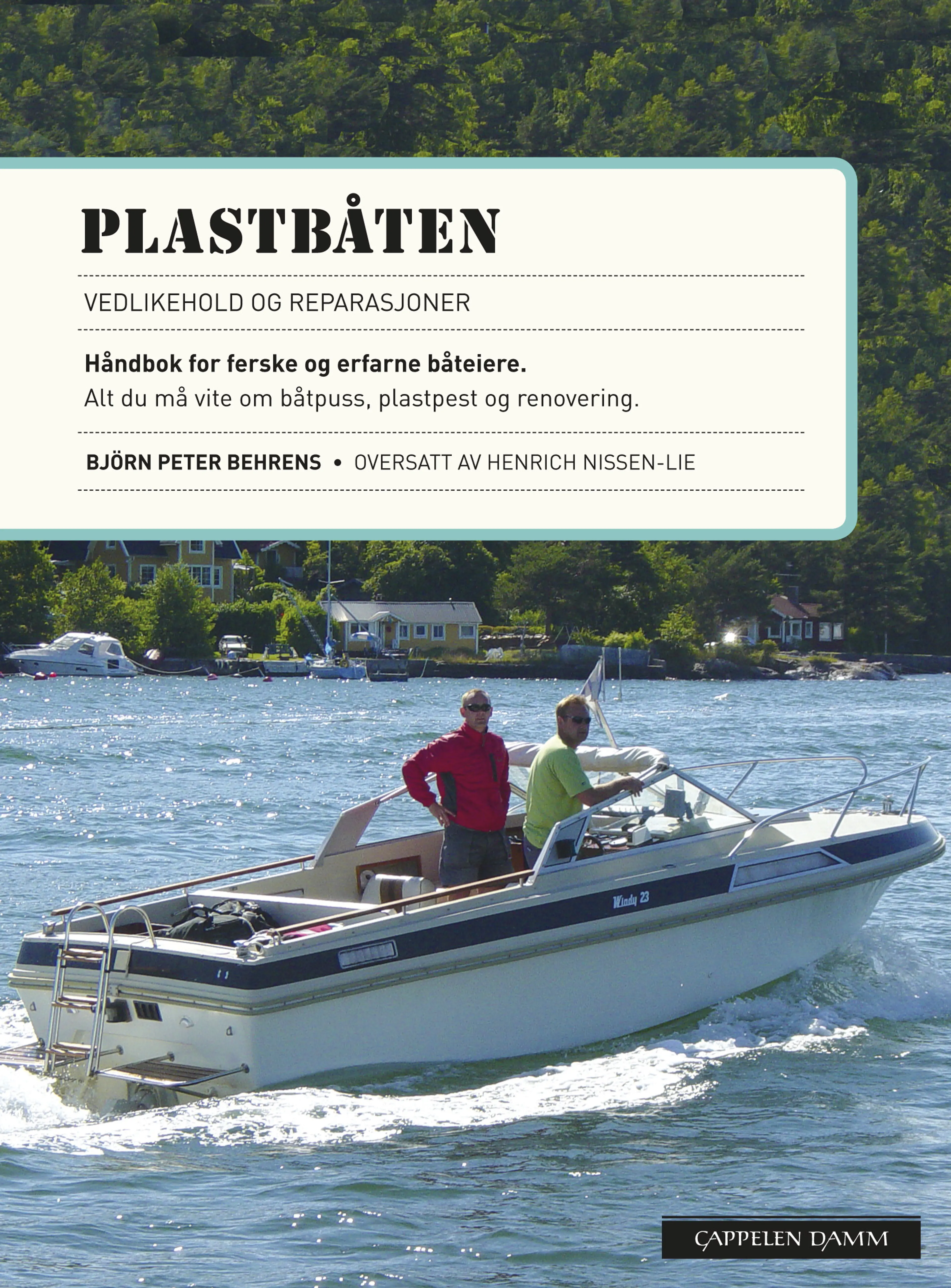 Omslag Plastbåten av Björn Peter Behrens (Innbundet)