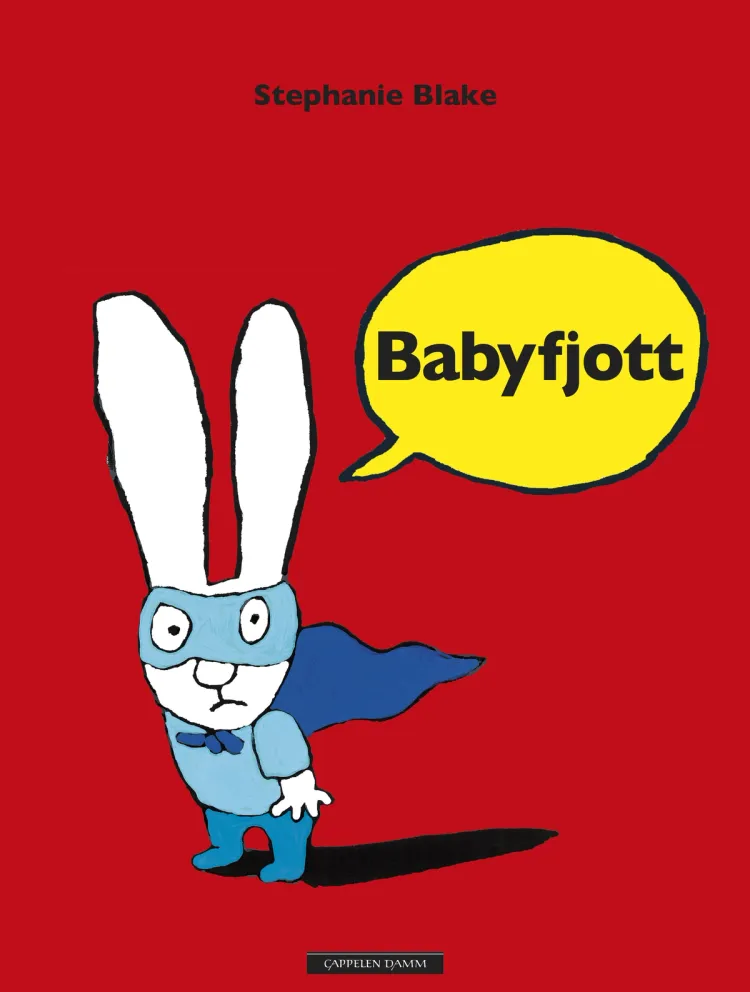 Omslag Simon: Babyfjott av Stephanie Blake (Innbundet)